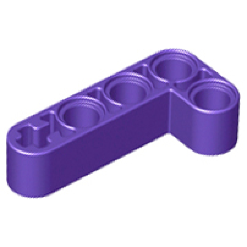 Technic, Hefbalk Dik L Vorm 2X4 Dark Purple